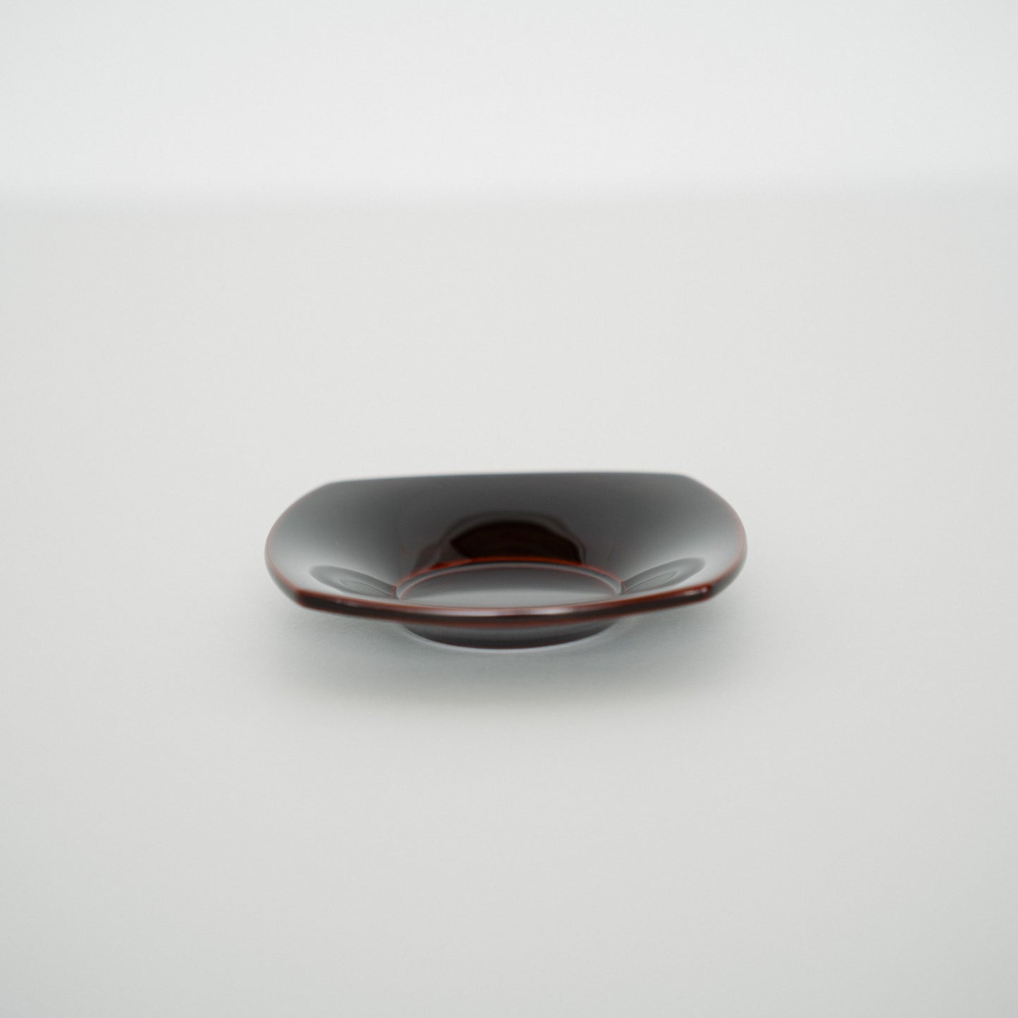 朱漆塗 茶托(5客)— 龍作