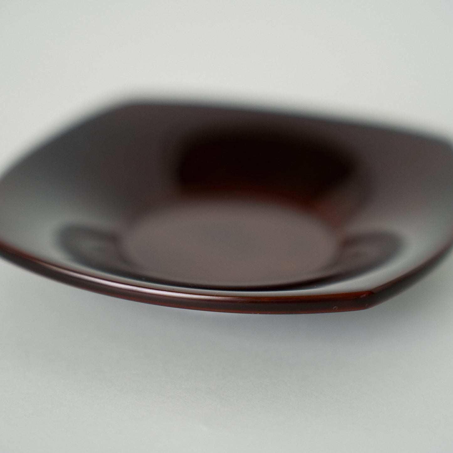 朱漆塗 茶托(5客)— 龍作